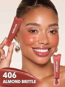 SHEGLAM Squeeze & Dot 霧面腮紅顏料 406 Almond Brittle 品牌美妝化妝品 適合女士與女孩 - 406 Almond Brittle - 查看 7