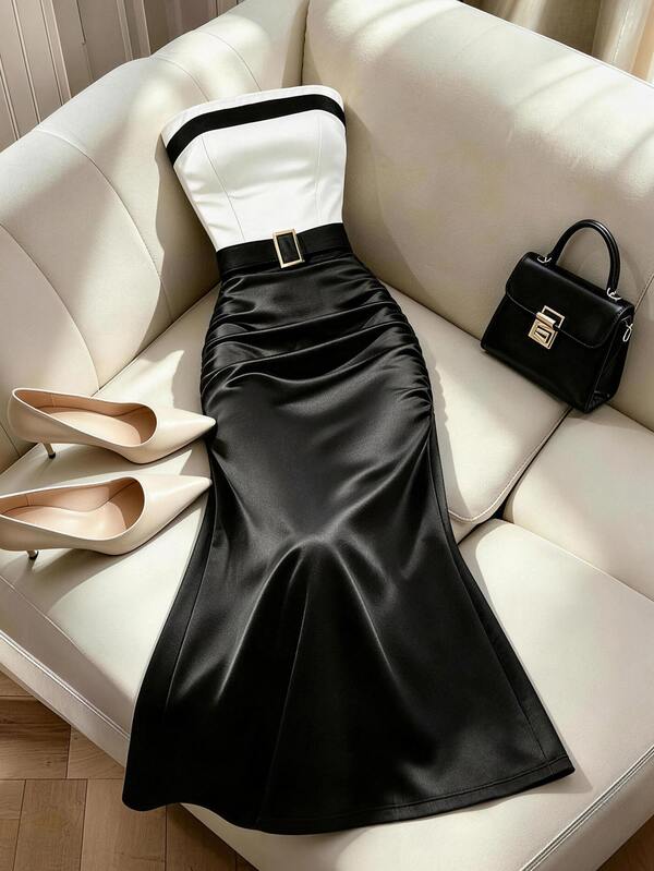 SHEIN Franclia Vestidos largos de mujer