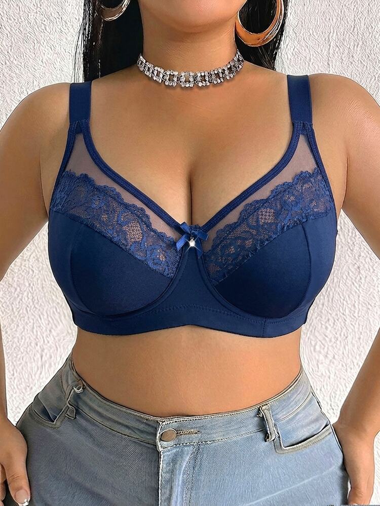 DesireSculpt BH med bygel i plus size, 1 st - Kungsblått - Visa 1