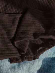 Comfortcana Camisetas de Tallas grandes - Marrón - Ver 6