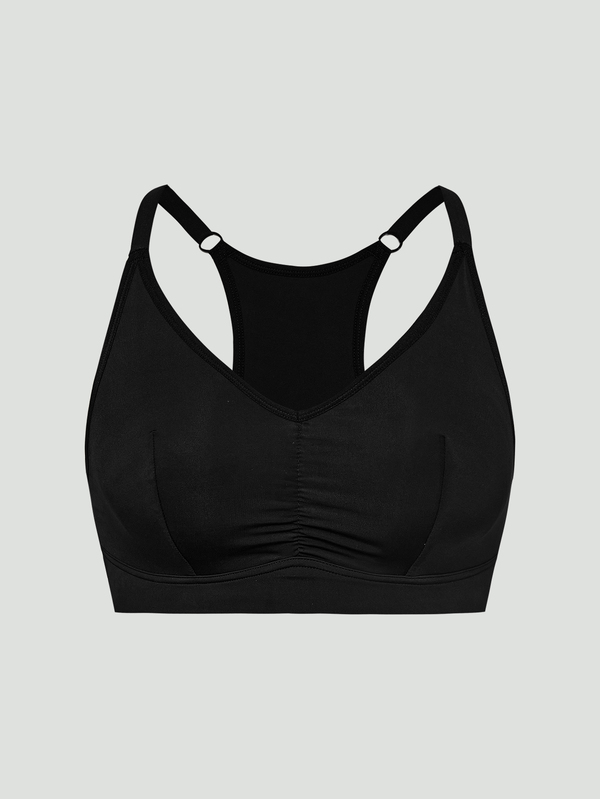 SHAPORA Women's Best-Selling Fashionable Comfortable Minimalist Solid Color High-Value High-Quality Plus Size Bra 1pc
