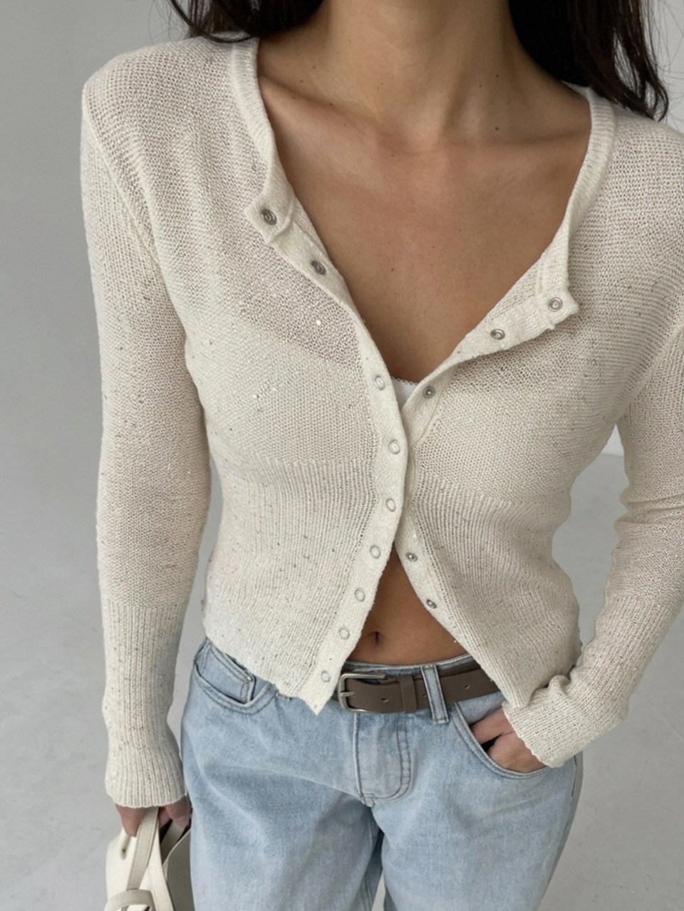 French-Korean Style Gentle Loose Knit Cardigan Top For Women, Autumn/Winter New Casual Versatile Slimming