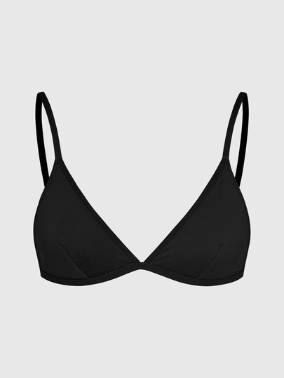 SHAPORA 1pc Women's Solid Color Deep V Large U-Back Triangle Cup Wireless Non-Padded Bra