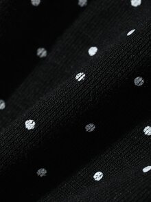 DAZY 青少年女孩秋季服飾 修身夾克修身上衣休閒秋季外套 - 黑色 - 查看 3