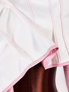 Amplova Jaket Tenun Wanita Napoleon Element Warna Pink - Berwarna merah muda - View 12