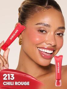 SHEGLAM Squeeze & Dot 霧面腮紅顏料 213 Chili Rouge 品牌美妝化妝品 適合女士與女孩 - 213 Chili Rouge - 查看 7