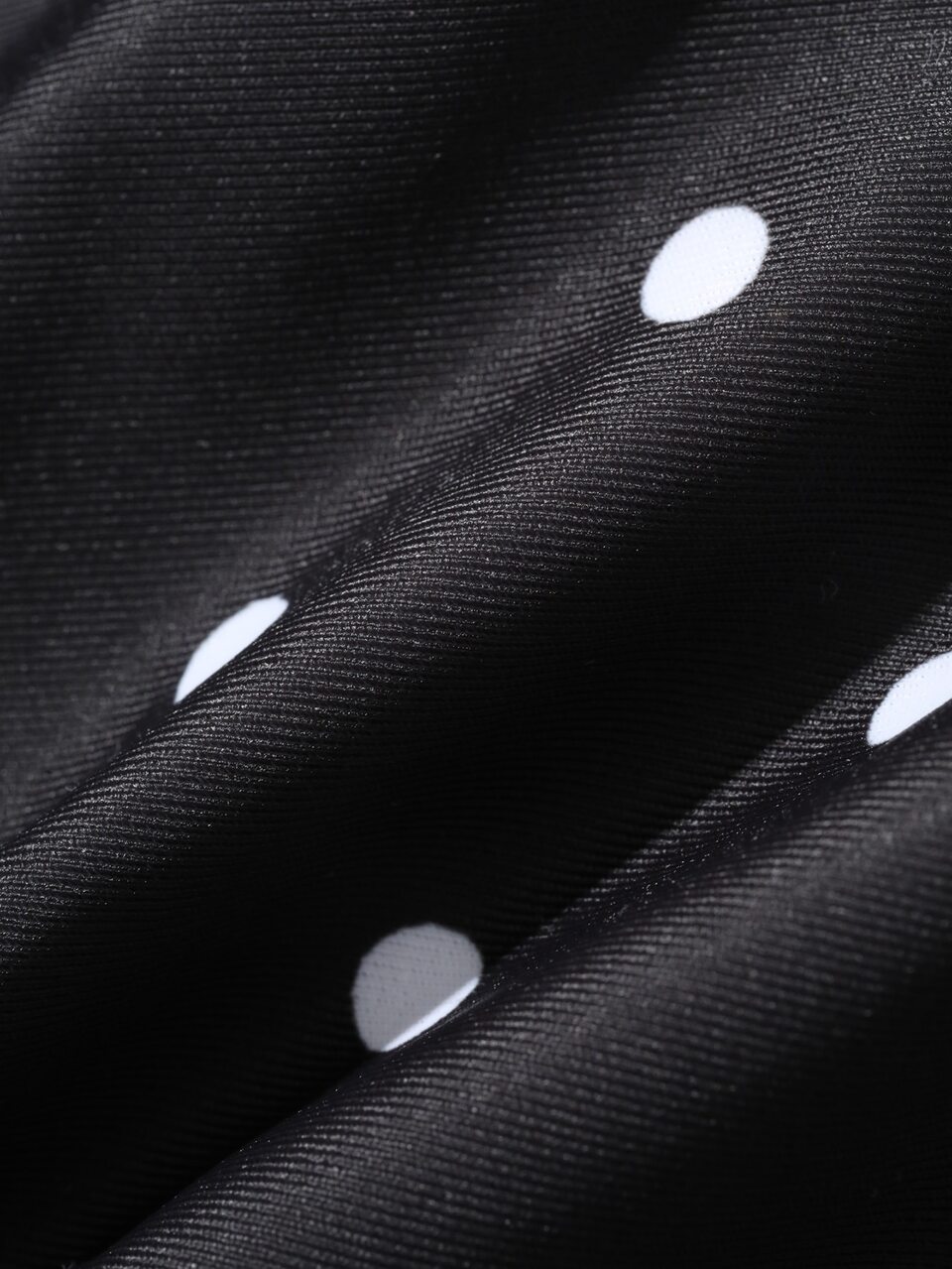 Women's Polka Dot Print Ruffle Swim Skirt