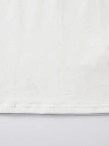 GlowEve Fall Clothes FOR WomenWomen's Minimalist Lace Patchwork Long Sleeve Elegant T-Shirt - White - View 7