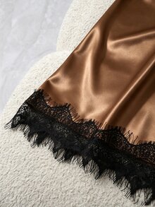 Franclia Spring, Summer Autumn, And Winter Dress Festival Outfits Elegant Long Party Dress Wedding  Going Out Graduation Disco Napoleon Renaissance Brown Dress - Brown - View 5