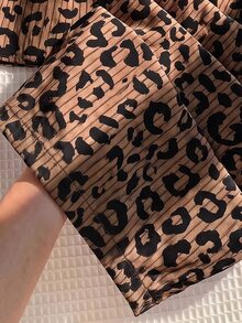 SHEIN 女童波點編織細肩帶上衣與長褲兩件套 - 彩色 - 查看 5