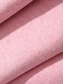 Dazy Plus Pink Korean Style Loose Curved Leg Jeans With Pocket Decoration, Casual Denim Pants For Girls, Spring And Autumn - Pink - View 5