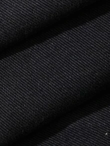 DAZY Women's Wide Leg Loose Casual Versatile Denim Jeans With Pockets Fall - Black - View 11