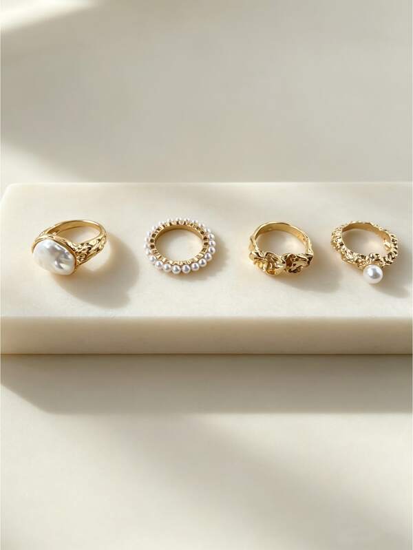 DAZY Women's Ring Set, Gift For Girlfriend