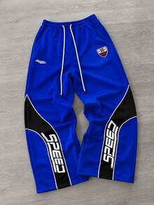 PAVTROS Men's Casual Sports Sweatpants, Suitable For Streetwear And Commuting - Royal Blue - View 6
