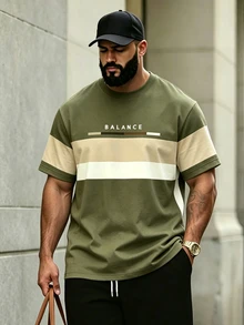 Manfinity Homme Duck Pattern Print Design On Abdominal Muscles, Men's Fashionable Summer Casual Sportswear, Men's Top - Multicolor - View 3
