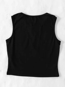 青少年女孩 T-Shirt 套裝，白色，短袖上衣 + 長褲 2 件套，寬鬆版型，日常穿著，時尚百搭，休閒，領口，圓領，印花，拉鍊，舒適，秋季，可愛 - 杏色 - 查看 12