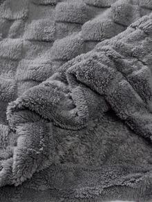 AXEPEAK 男士休閒字母刺繡連帽夾克，秋冬款 - 灰色 - 查看 6