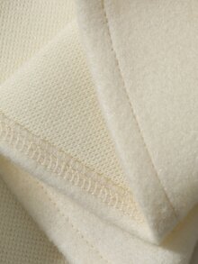 FRIFUL Women's Elegant Double-Breasted Overcoat, Autumn/Winter - White - View 9