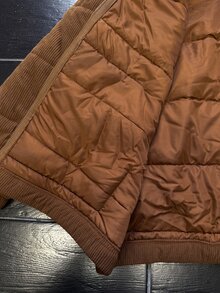 Comfylo Warm & Comfortable Casual Gray Fluffy Jacket, Plus Size, Suitable For Outings, Autumn Season - Brown - View 8