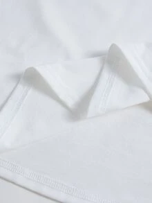 青少年男孩休閒舒適百搭拼接撞色落肩長袖上衣 - 彩色 - 查看 3