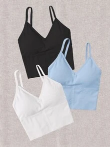 Velisys Velisys Seamless Sports Bra (3-Color Pack) - Multicolor - View 5