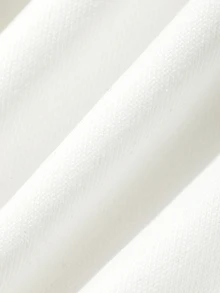 DAZY Women's Zip-Up Long Sleeve Jacket And Pleated Mini Skirt Sports Set Fall - White - View 3