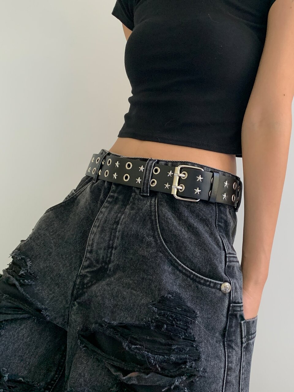 Women's Belt With Star Studs, Perfect Gift For Girlfriend