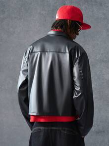 PAVTROS Jaket Serbaguna untuk Pria di Musim Gugur - Hitam - View 2