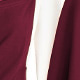 Apricot and Burgundy