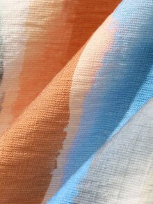 Dazy Plus Colorful A-Line Sexy Style Vacation Casual Long Skirt Fall - Multicolor - View 6