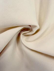 GlowEve Apricot Cross Shirt Collar Belt Wrap Elegant Commute Women Long Dress - Apricot - View 4