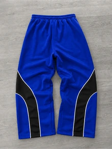 PAVTROS Men's Casual Sports Sweatpants, Suitable For Streetwear And Commuting - Royal Blue - View 2