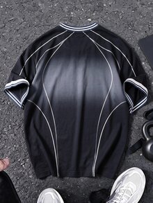 Gym Rark 男士槓鈴圖案休閒日常運動T恤 - 彩色 - 查看 2