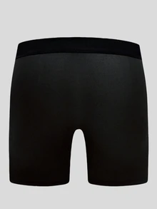 Wedaily 5pcs Solid Color Men's Boxer Briefs - Multicolor - View 2
