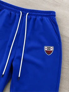 PAVTROS Men's Casual Sports Sweatpants, Suitable For Streetwear And Commuting - Royal Blue - View 4