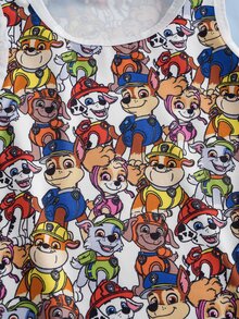 SHEIN | PAW Patrol 2pcs/Set Boys Toddler Underwear Set Tank Top & Boxer Briefs, All-Over Ditsy Floral, Cute & Adorable, 4-7Y - Multicolor - View 5