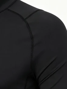 Gym Rark Men's Letter Print Sports Jacket - Black - View 4