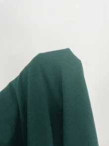 Shapeblank 大尺碼女款純色高腰口袋百褶寬腿鬆款裙褲 - Fresh Green - 查看 7