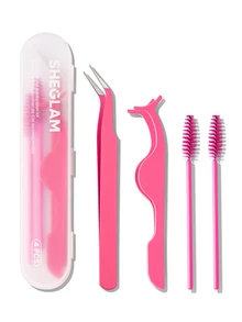 SHEGLAM Lash Essential Application Kit Brand Beauty Cosmetic Makeup For Women And Girls - Hot Pink - View 6