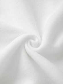 Resyla 女款外套上衣 秋冬新款 白色圖案字母印花學生風 高品質 假日穿搭 教師節 女款拉鍊夾克運動衫 - 白色 - 查看 5