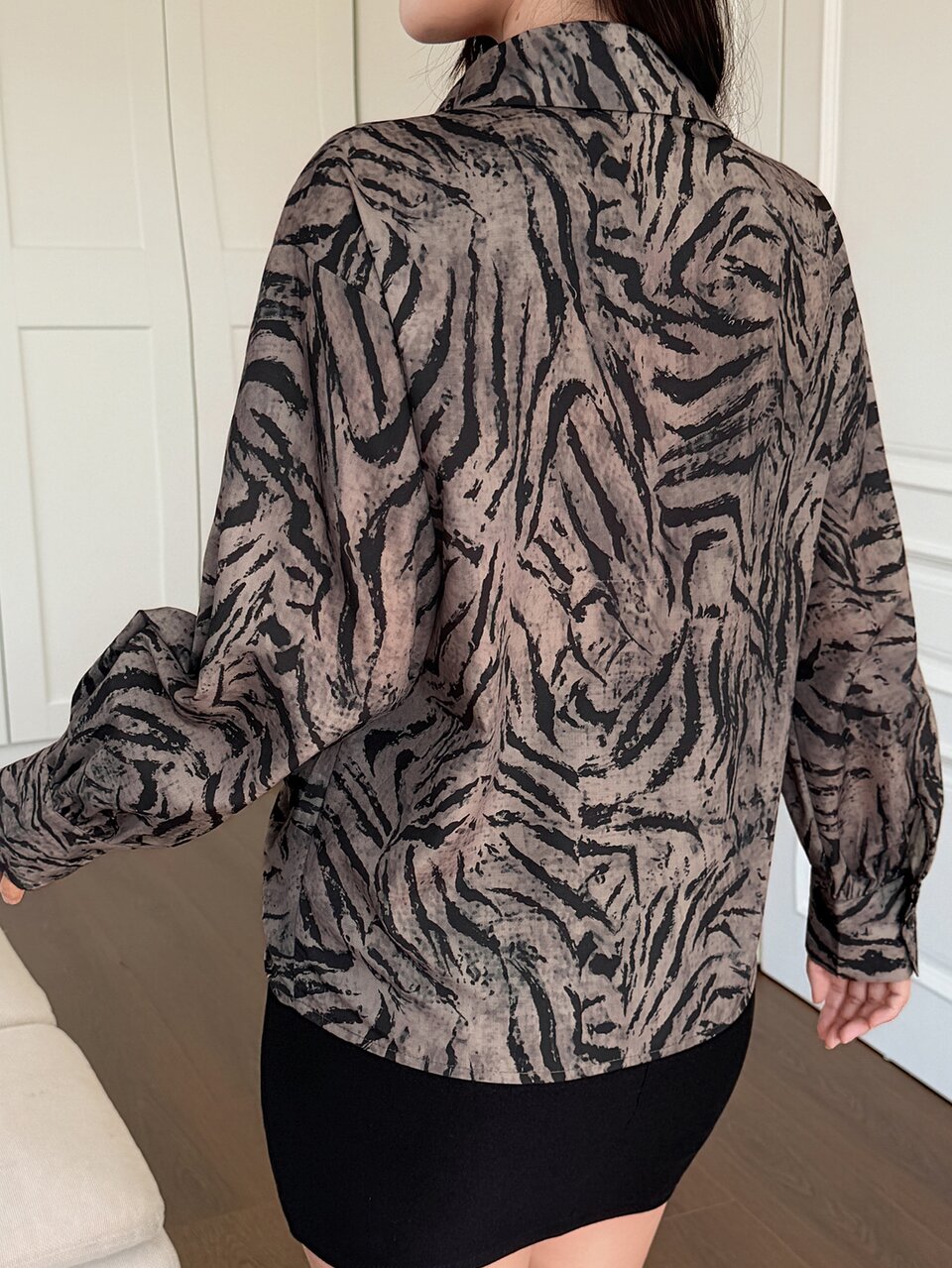 Women's All-Over Print Casual Versatile Daily Wear Shirt