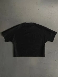 StoneGrade Men's Car Print Crew Neck T-Shirt, Casual - Black - View 3