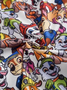 SHEIN | PAW Patrol 2pcs/Set Boys Toddler Underwear Set Tank Top & Boxer Briefs, All-Over Ditsy Floral, Cute & Adorable, 4-7Y - Multicolor - View 9
