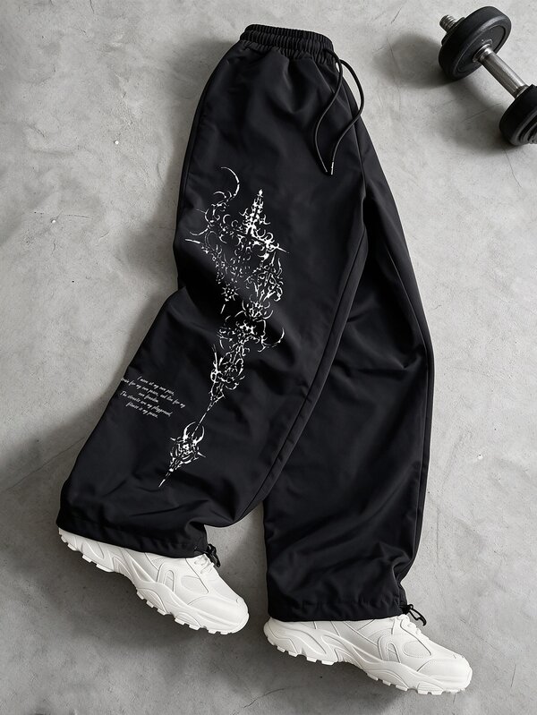Sport MetroGents Men's Cross Print Sports Long Pants