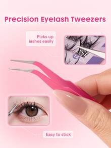 SHEGLAM Lash Essential Application Kit Brand Beauty Cosmetic Makeup For Women And Girls - Hot Pink - View 3