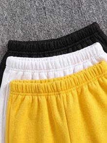 小男孩全卡通印花運動衫套裝，適合秋冬穿著 - 彩色 - 查看 4
