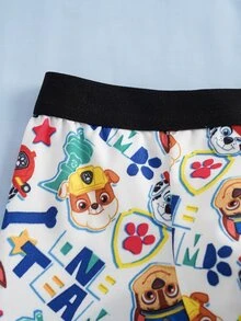 SHEIN | PAW Patrol Young Boy Cartoon Print Boxer Briefs - Multicolor - View 8