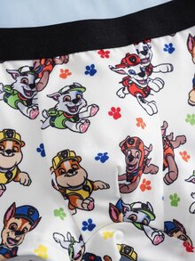 SHEIN | PAW Patrol Young Boy Cartoon Print Boxer Briefs - Multicolor - View 6
