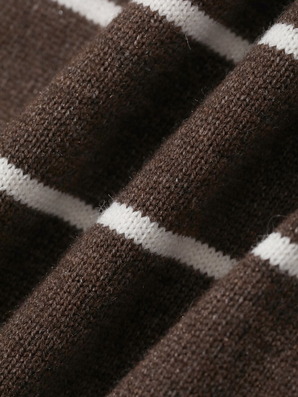 Women's Striped Square Neck Pullover Sweater Vacation
