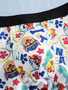 SHEIN | PAW Patrol Young Boy Cartoon Print Boxer Briefs - Multicolor - View 6